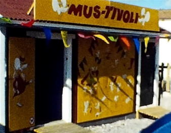 Mus Tivoli på  Djurgården  Allmänna gränd i samarbete med Barnens Dag