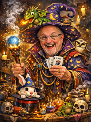 Det är 60 år mellan bilderna och jag är ännu barnsligare idag