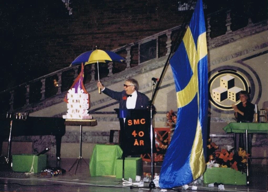 Topper Martyn i Stockholms stadshus Slår världsrekord i trolleri